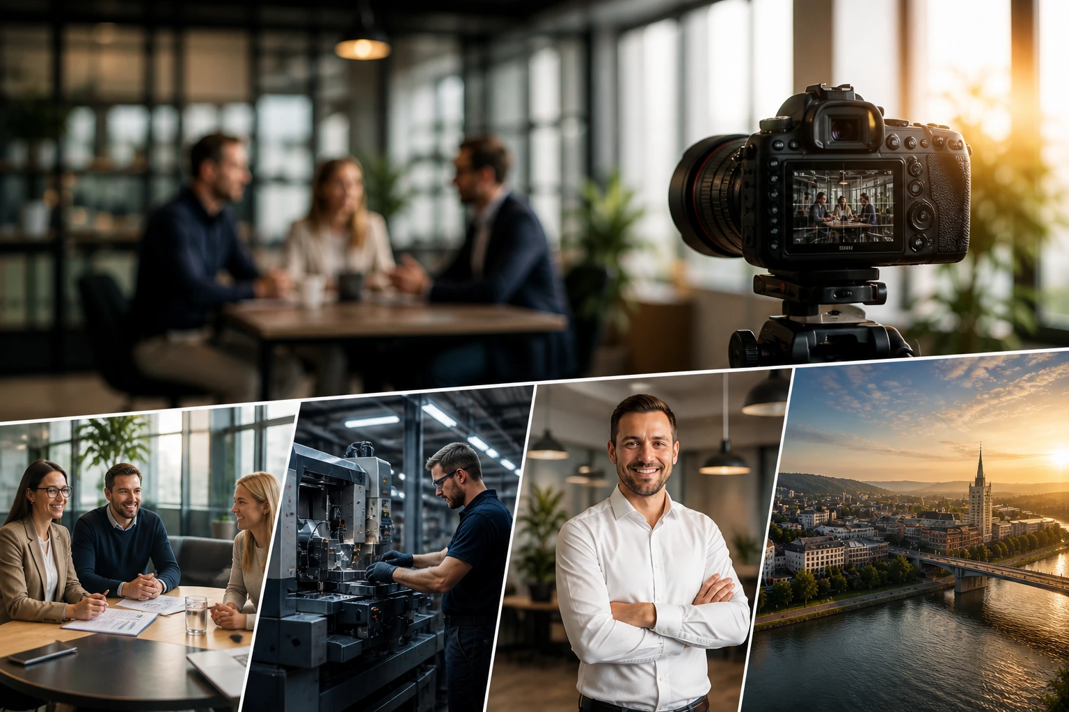 Unternehmensfotografie und Imagefilm in Oberösterreich: Warum starke Bilder für Firmen heute unverzichtbar sind